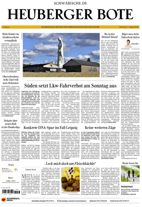 Cover of Heuberger Bote