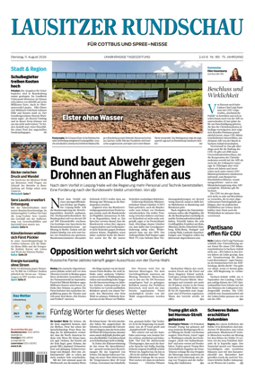 Cover of Lausitzer Rundschau