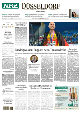 Cover of Neue Rhein Zeitung (Dusseldorf)