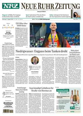 Cover of Neue Rhein Zeitung (Mulheim an der Ruhr)