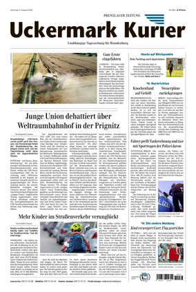 Cover of Prenzlauer Zeitung