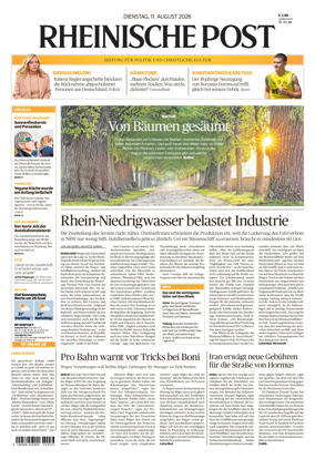 Cover of Rheinische Post Duisburg