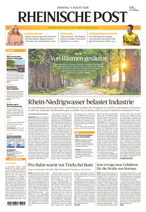 Cover of Rheinische Post Krefeld Kempen