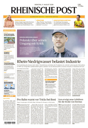 Cover of Rheinische Post - Monchengladbach and Korschenbroich