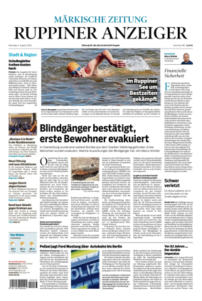 Cover of Ruppiner Anzeiger
