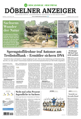 Cover of Sachsische Zeitung (Dobeln)