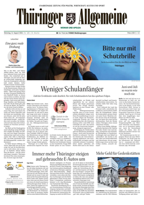 Cover of Thuringer Allgemeine (Apolda)