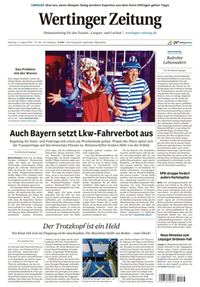 Cover of Wertinger Zeitung