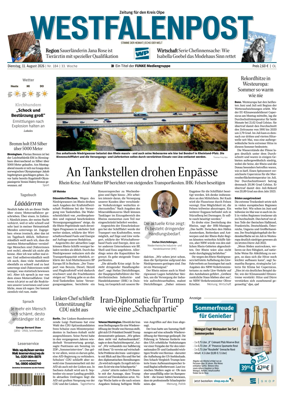 Cover of Westfalenpost (Olpe)
