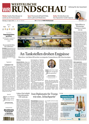 Cover of Westfalische Rundschau (Arnsberg)