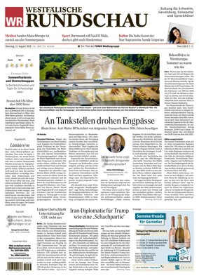 Cover of Westfalische Rundschau (Ennepetal)
