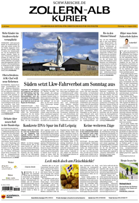 Cover of Zollern-Alb-Kurier (Balingen)
