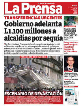 Cover of Diario La Prensa