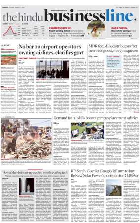 Cover of BusinessLine (Kolkata)