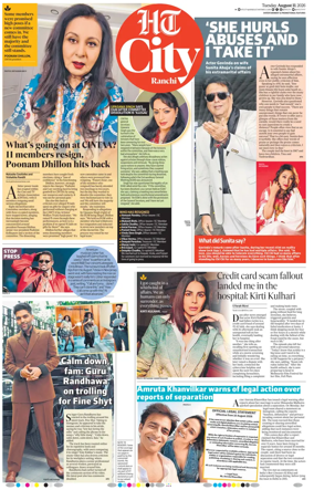 Cover of Hindustan Times (Ranchi) - Live