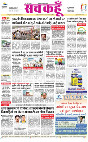 Cover of Sach Kahoon Haryana