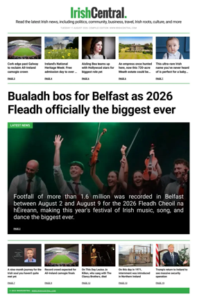 Cover of Irish Central