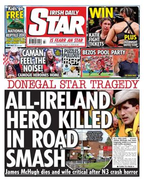 Cover of Irish Daily Star