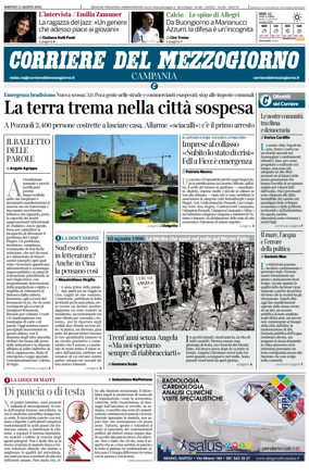 Cover of Corriere del Mezzogiorno (Campania)