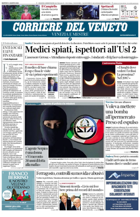 Cover of Corriere del Veneto (Venezia e Mestre)
