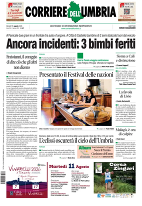 Cover of Corriere dell Umbria