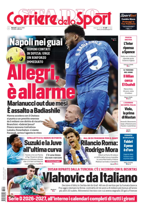 Cover of Corriere dello Sport (Campania)