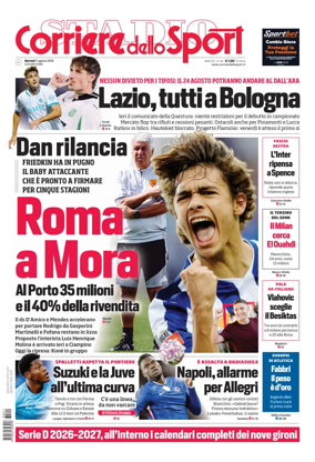 Cover of Corriere dello Sport (Roma)