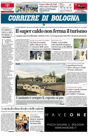 Cover of Corriere di Bologna