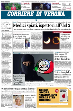 Cover of Corriere di Verona