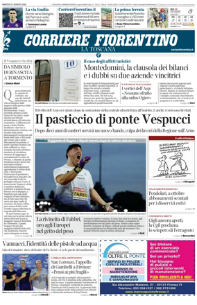 Cover of Corriere Fiorentino