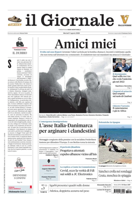 Cover of Il Giornale (Italy)