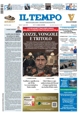 Cover of Il Tempo (Nazionale)
