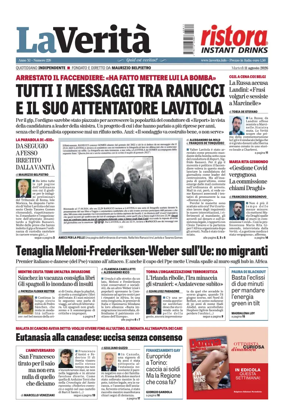 Cover of La Verita (Italia)
