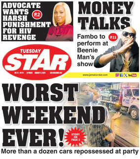 Cover of The Star (Jamaica)