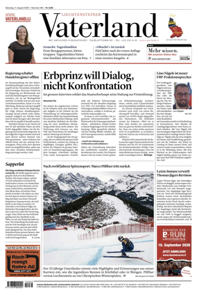 Cover of Liechtensteiner Vaterland