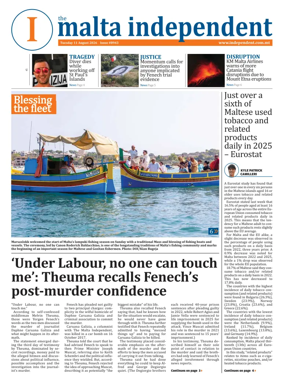 Cover of Malta Independent