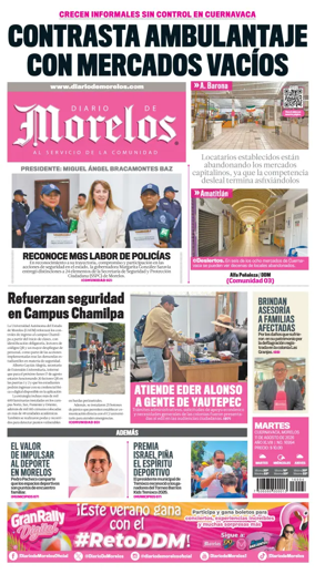 Cover of Diario de Morelos
