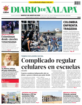 Cover of Diario de Xalapa