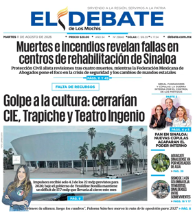 Cover of El Debate de Los Mochis