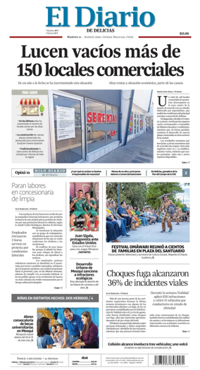Cover of El Diario de Delicias