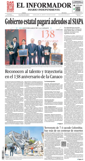 Cover of El Informador