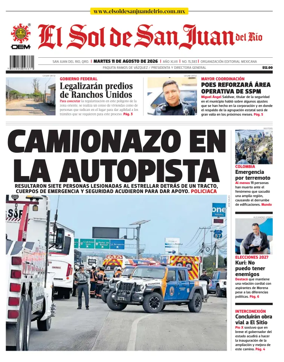 Cover of El Sol de San Juan del Rio