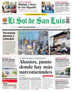 Cover of El Sol de San Luis Potosi