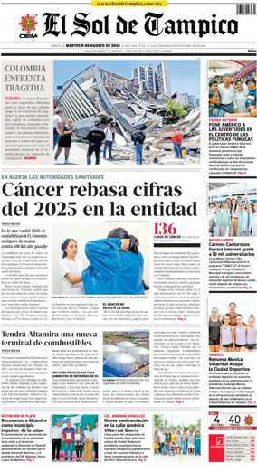 Cover of El Sol de Tampico
