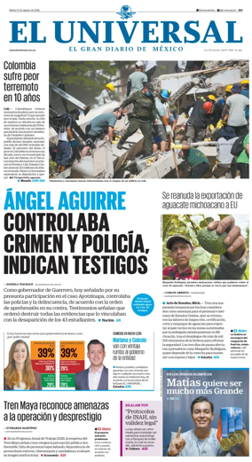Cover of El Universal