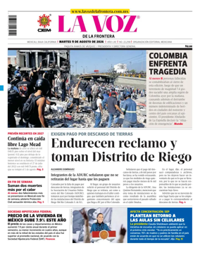 Cover of La Voz de la Frontera