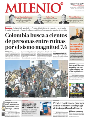 Cover of Milenio Monterrey