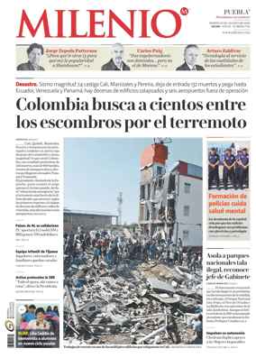 Cover of Milenio Puebla