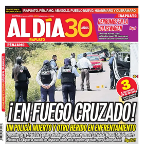 Cover of Periodico Al Dia (Irapuato)