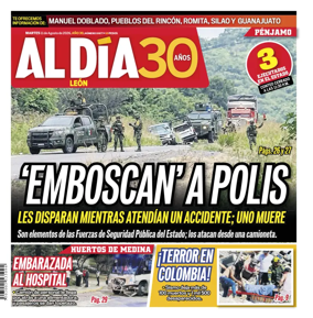 Cover of Periodico Al Dia (Leon)